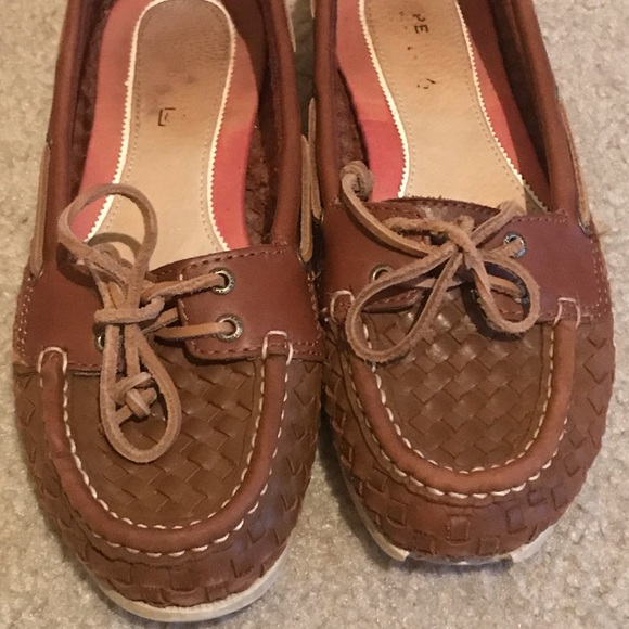 Sperry leather boat shoes sized 9 - Picture 3 of 7